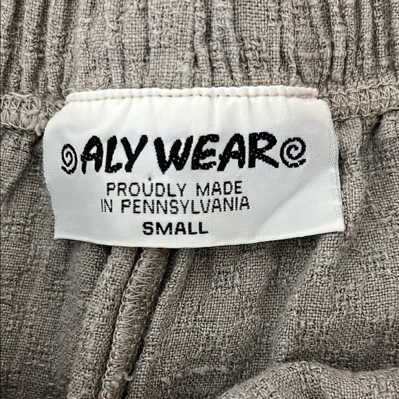 Vintage Aly Wear Linen Lagenlook Relaxed Fit 3 Piece Set - Size Small / Medium - Picture 16 of 16